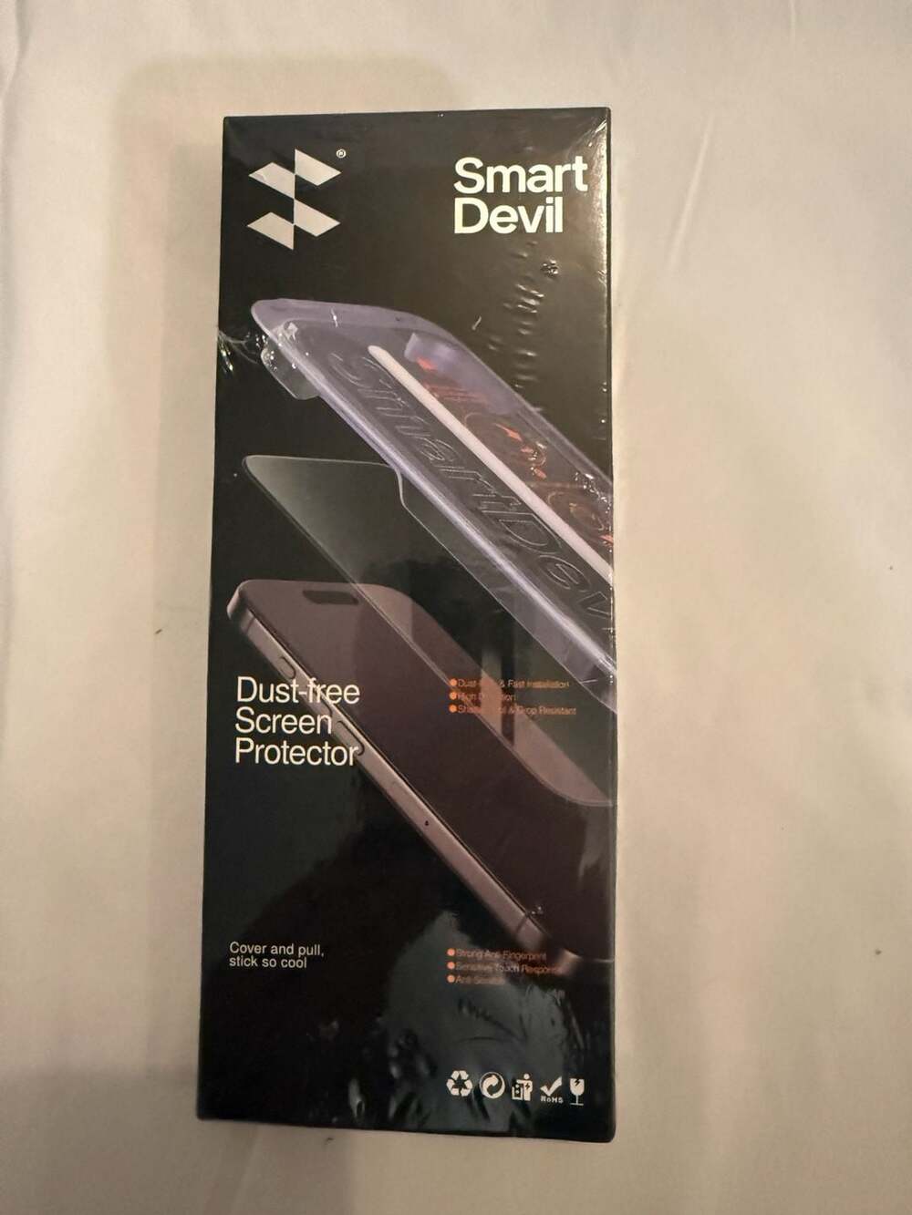 SmartDevil Dust-Free Screen Protector for Phone